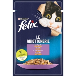 Purina Felix Le Ghiottonerie Lamb in Jelly - Complete food for adult cats 85g