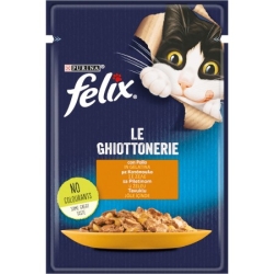 Purina Felix Le Ghiottonerie Chicken in Jelly - Complete food for adult cats 85g