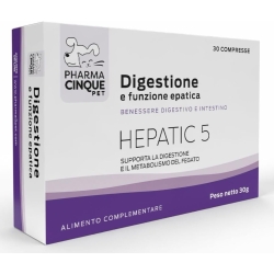 Hepatic5 - Complementary food for liver function 30 tablets