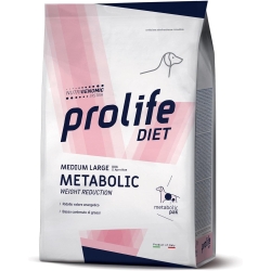 Metabolic Diet Medium-Large Salmon - Complete food for dogs M-L weight reduction 2 kg