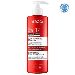 Vichy Collagen 17 Filler - Repairing Strengthening Anti-Breakage Shampoo 400 ml