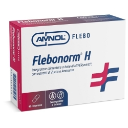Flebonorm H 40 Tablets - Supplement for draining body fluids (Damaged Package)