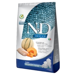 N&D Ocean Puppy Cod - Complete food for medium and large breed puppies 12 kg