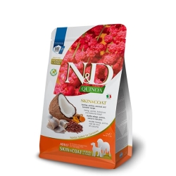 N&D Quinoa Skin & Coat Herring - Complete dietetic food for adult dogs with intolerances 7 kg