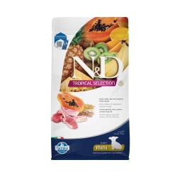 N&D Tropical Selection Puppy Mini Lamb - Complete food for mothers and puppies 1.5 kg