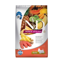 N&D TropicalSelection Mini Dog Salmon - Complete food for small breed adult dogs 5 kg