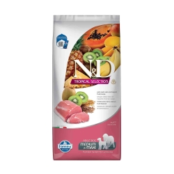 N&D Tropical Selection Medium Maxi Pork - Complete food for large breed dogs 10 kg