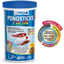Pondsticks Color - Complete food for goldfish and ornamental fish 150 g