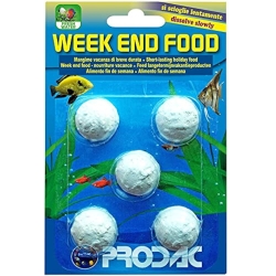 Weekend Food 5 Tablets - Complete food for aquarium fish