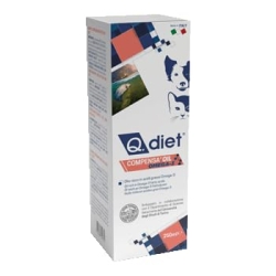 Q Diet Compensa Oil Everyday Salmon - Complementary oil for dogs and cats 250 ml