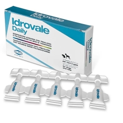 IDROVALE DAILY - 10 Single-Dose Vials for Eye Hygiene for Dogs and Cats, 0.5 ml