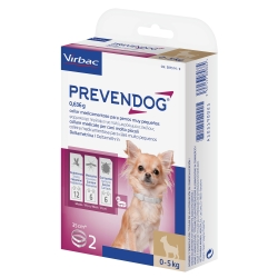 Dog Collar 0-5 kg ​​- 2 Antiparasitic Collars with Deltamethrin Against Sandflies, Mosquitoes and Ticks 35 cm