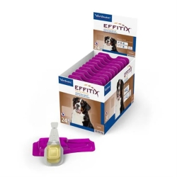 Effitix Spot-ON - Antiparasitic for Large Dogs 20-40 kg - 24 Pipettes of 4.40 ml