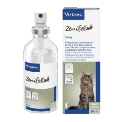 Zenifel - Calming Anti-Stress Spray for Cats with Pheromones and Catnip 60 ml