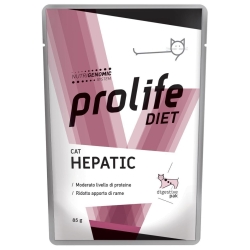 Prolife Diet Cat Hepatic Chicken - Complete dietary food for adult cats, liver support 85g