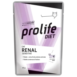 Prolife Diet Cat Renal Sensitive Pork - Complete food for cats with renal insufficiency 85 g