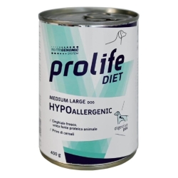 Prolife Diet Dog Hypoallergenic Medium Large Fresh Wild Boar - Complete food for dogs M-L for intolerances 400 gr