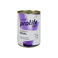 Prolife Diet Dog All Breeds Renal Chicken and Beef - Complete food for dogs with renal insufficiency 400 g