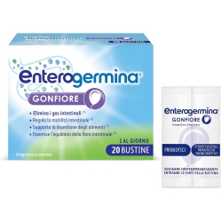Enterogermina Gonfiore - Intestinal health supplement 20 sachets
