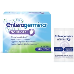 enterogermina swelling 10 sachets for gas elimination
