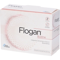Flogan Bromelain based food supplement - 24 single-dose sachets