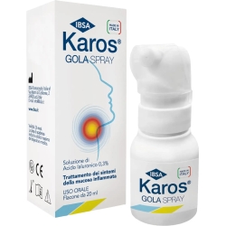 Karos - Solution of sodium hyaluronate 0.3% Oral Spray 20 ml