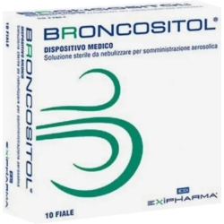 Broncositol - soothing aerosol solution 10 vials 3 Ml