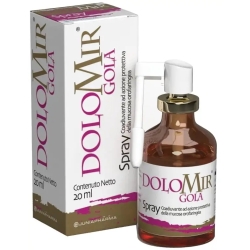 dolomir gola spray - oropharyngeal protection 20 ml