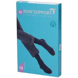 Man Support 15 Cotton - Knee-High Size 2 Blue