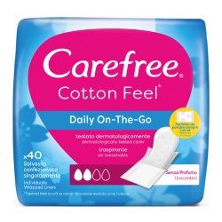 Daily On-The-Go 40 Ultra-Thin Breathable Panty Liners