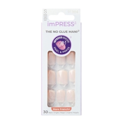 Bare French - 30 Natural Color Nails