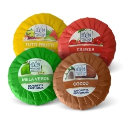 Vegetable Soaps - 2 Delicate and Scented Soaps for the Family 200g - Assorted Fragrances