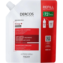 VICHY Dercos Energy + - Energizing Anti-Hair Loss Shampoo 400 ml Refill