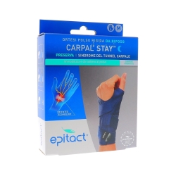 Epitact Carpal'Stay Flexible Wrist Brace for Carpal Tunnel Syndrome, Left, Size M