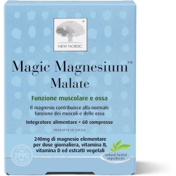 Magic Magnesium Malate 60 Tablets - Supplement for tiredness and muscles