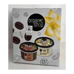 Coffee Body Scrub 250 ml più Vanilla Body Cream 250 ml Gift Set