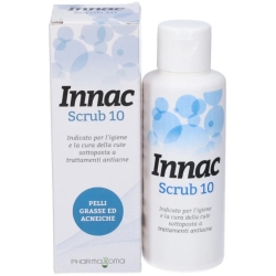 Innac Scrub 10 - Gentle Purifying Facial Scrub for Oily and Acne-Prone Skin 100 ml