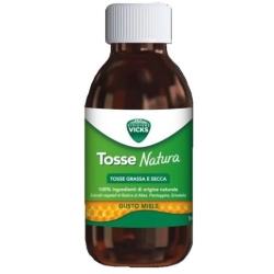 Vicks Cough Natural Chesty and Dry Cough Honey Flavor 140 ml