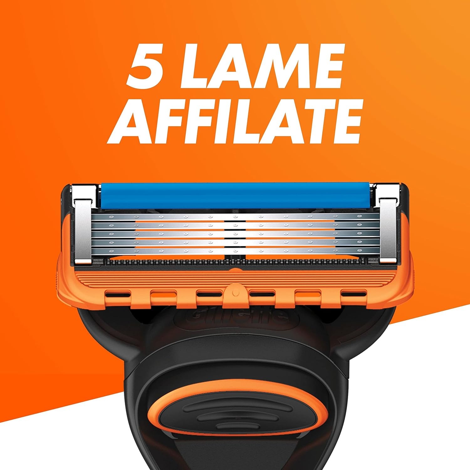 Gillette fusion 5 power - razor with 5 anti-friction blades and ...