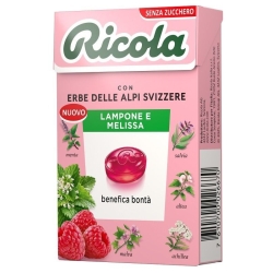 Raspberry and Lemon Balm Sweets for Throat and Fresh Breath 50g