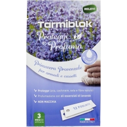 Tarmiblok - 12 Moth Repellent Spring Provencal Fragrance for Wardrobes and Drawers