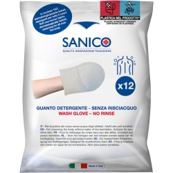 12 Rinse-Free Cleansing Gloves