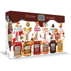 Ambra Dolci Kit - 6 Room Fragrances with 30 ml Gourmand Fragrances