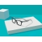 Reading Glasses più 1.50, Black Color, Striped Temples