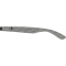Reading Glasses più 1.50, Black Color, Striped Temples