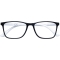 Reading Glasses più 2.00, Black, White Temples