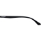 Reading Glasses più 2.00, Black, White Temples