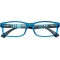 Reading Glasses più 2.00, Blue Color, Striped Temples