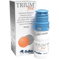 trium free - eye drops with hyaluronic acid 10 ml