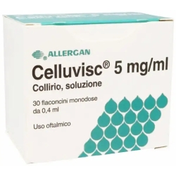 Celluvisc 0.5% - moisturizing eye drops 30 vials 0.4 ml